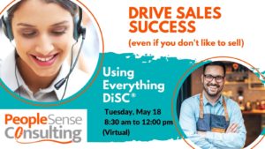 Drive Sales Success PeopleSense Consulting Twitter
